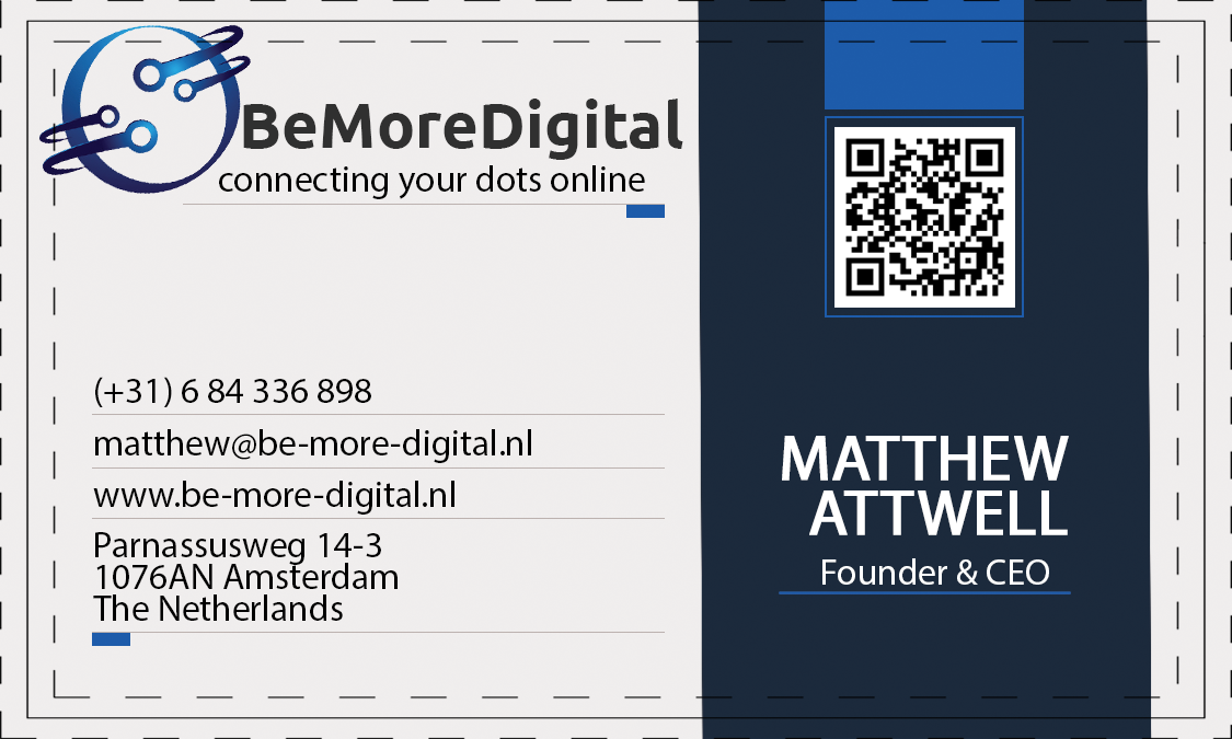 Be More Digital Business Card